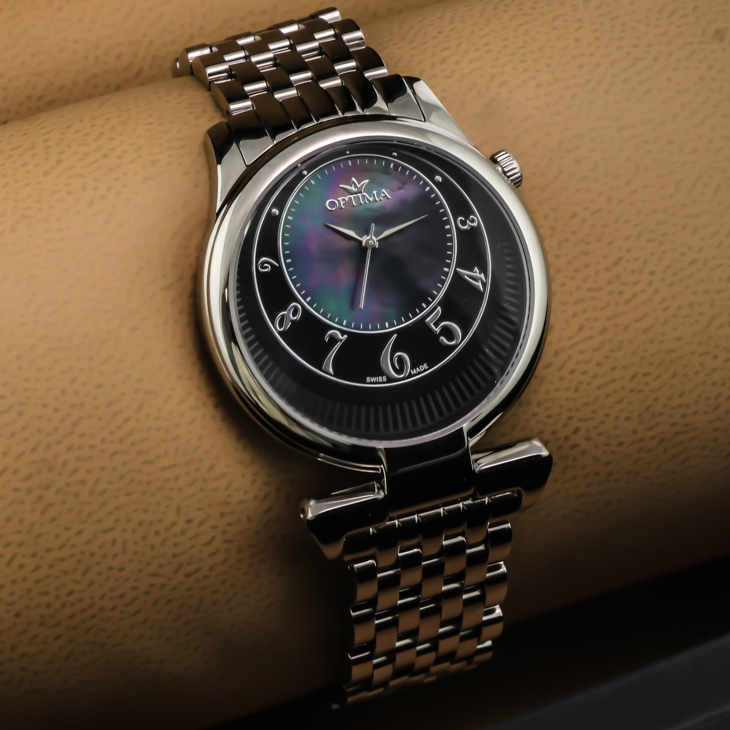 Optima • Swiss Watch • Stainless Steel • 38mm • Quartz • 5ATM • OSL330