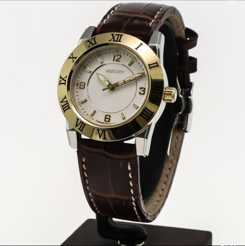 Mercury • Swiss Watch • Stainless Steel PVD Gold Quartz • 36mm • 5ATM • ME10230