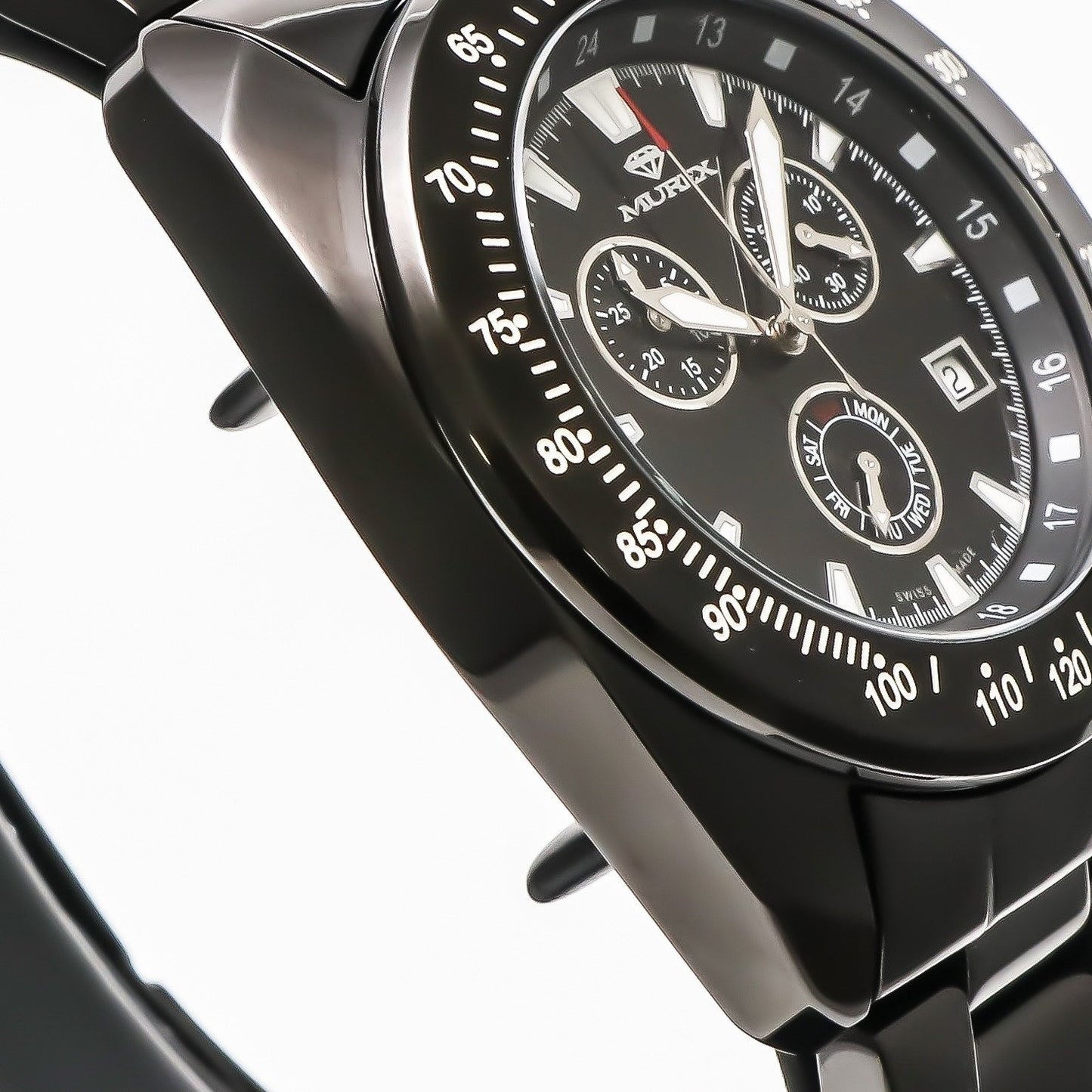 Murex • Swiss Chronograph Watch • Stainless Steel • 44mm • Quartz • ISC719