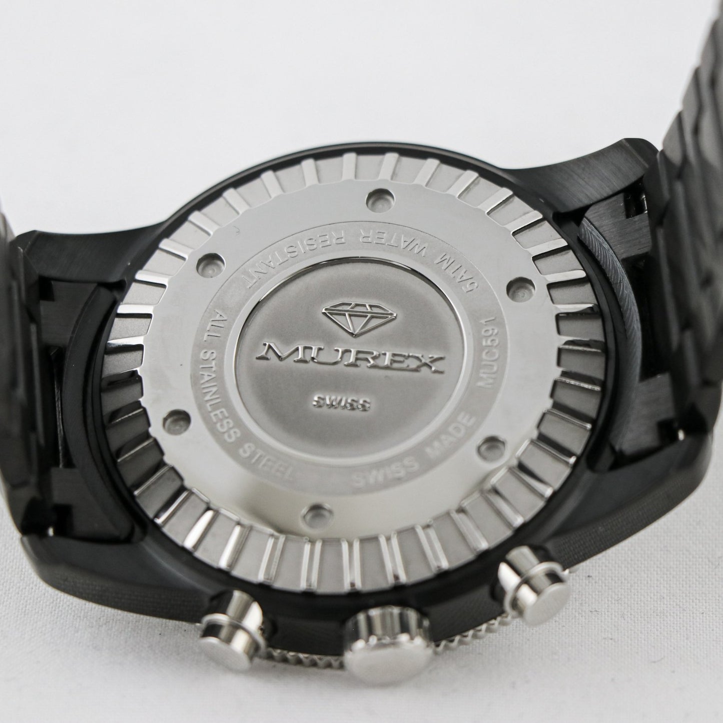 Murex • Swiss Chronograph Watch • Bi Color Stainless Steel • 44.5mm • MUC591