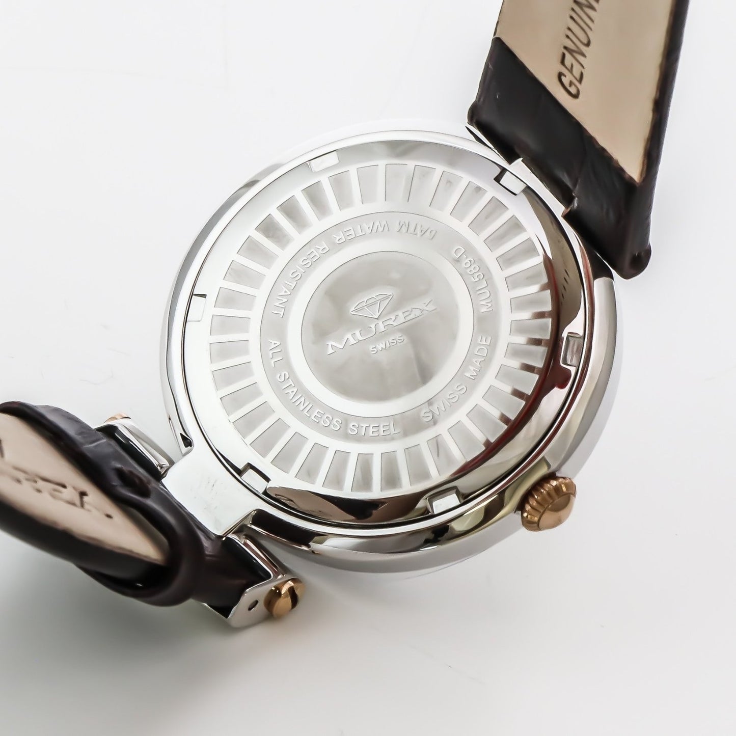 Murex • Swiss Diamond Watch • 136 SI Real White Diamonds 0.70ct • 5ATM • MUL589