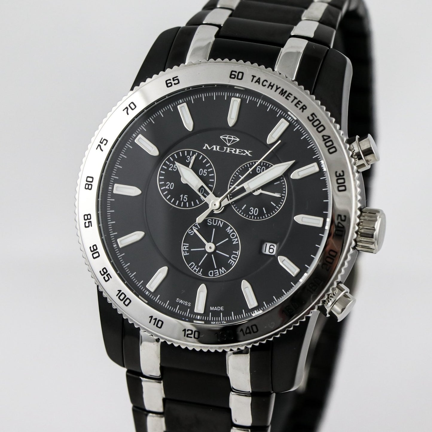 Murex • Swiss Chronograph Watch • Bi Color Stainless Steel • 44.5mm • MUC591