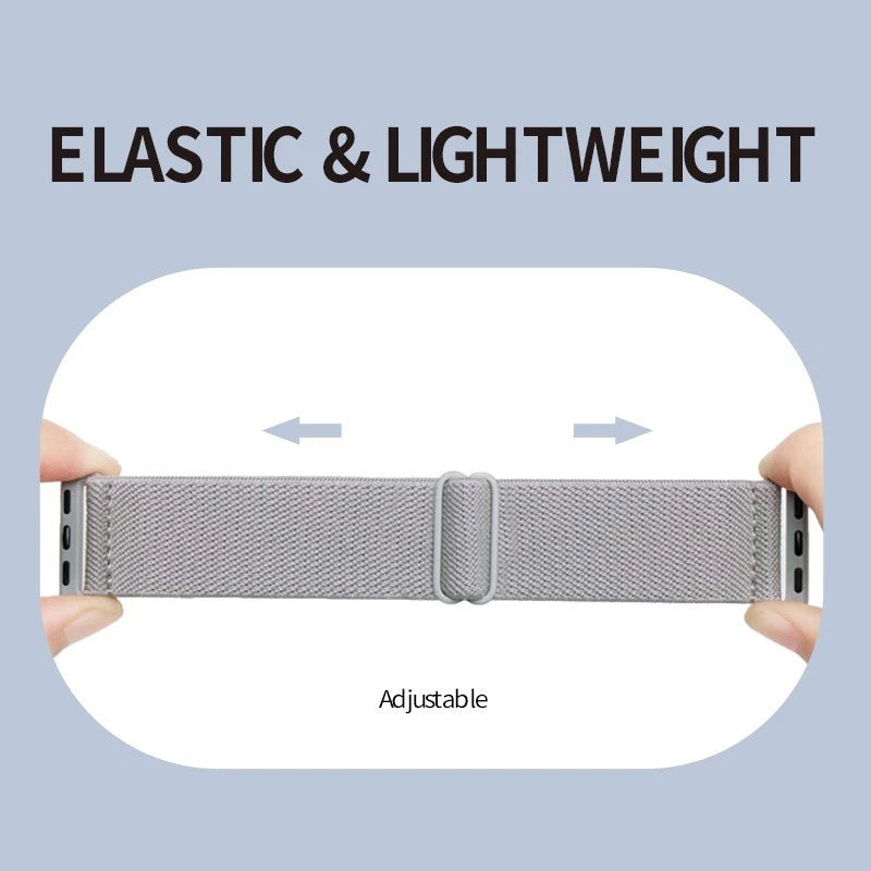 Fashion Band for Apple Watch 38/40/41mm & 42/44/45/46/49/Ultra Nylon Adjustable