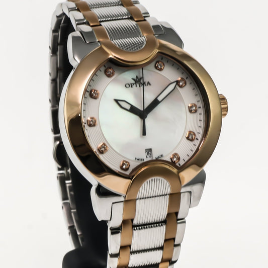 Optima • Swiss Watch • Stainless Steel • 40mm • Quartz • 3ATM • OSL233