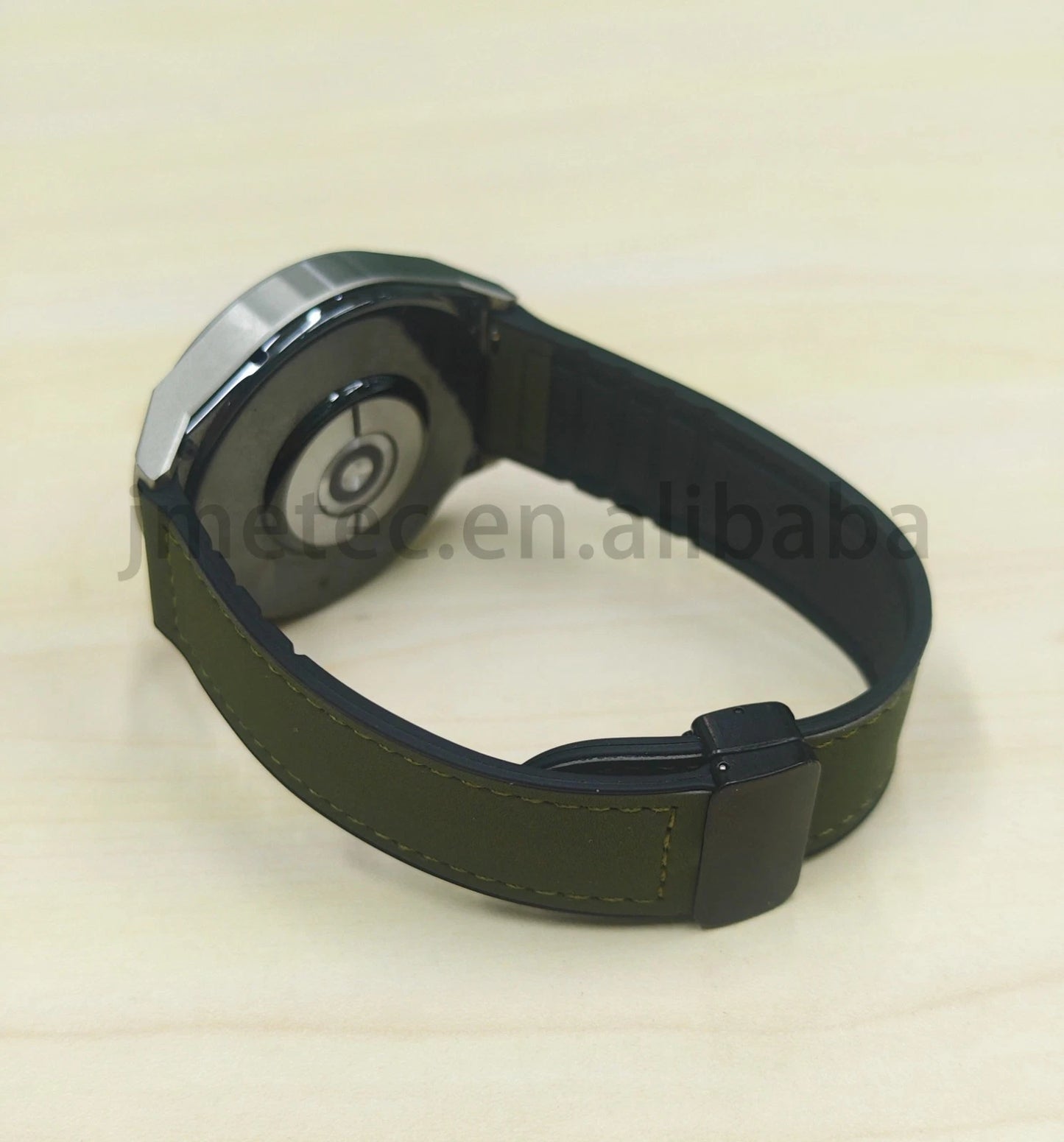 Leather Band Magnetic Clasp for Samsung Galaxy Watch Adjustable Premium Leather
