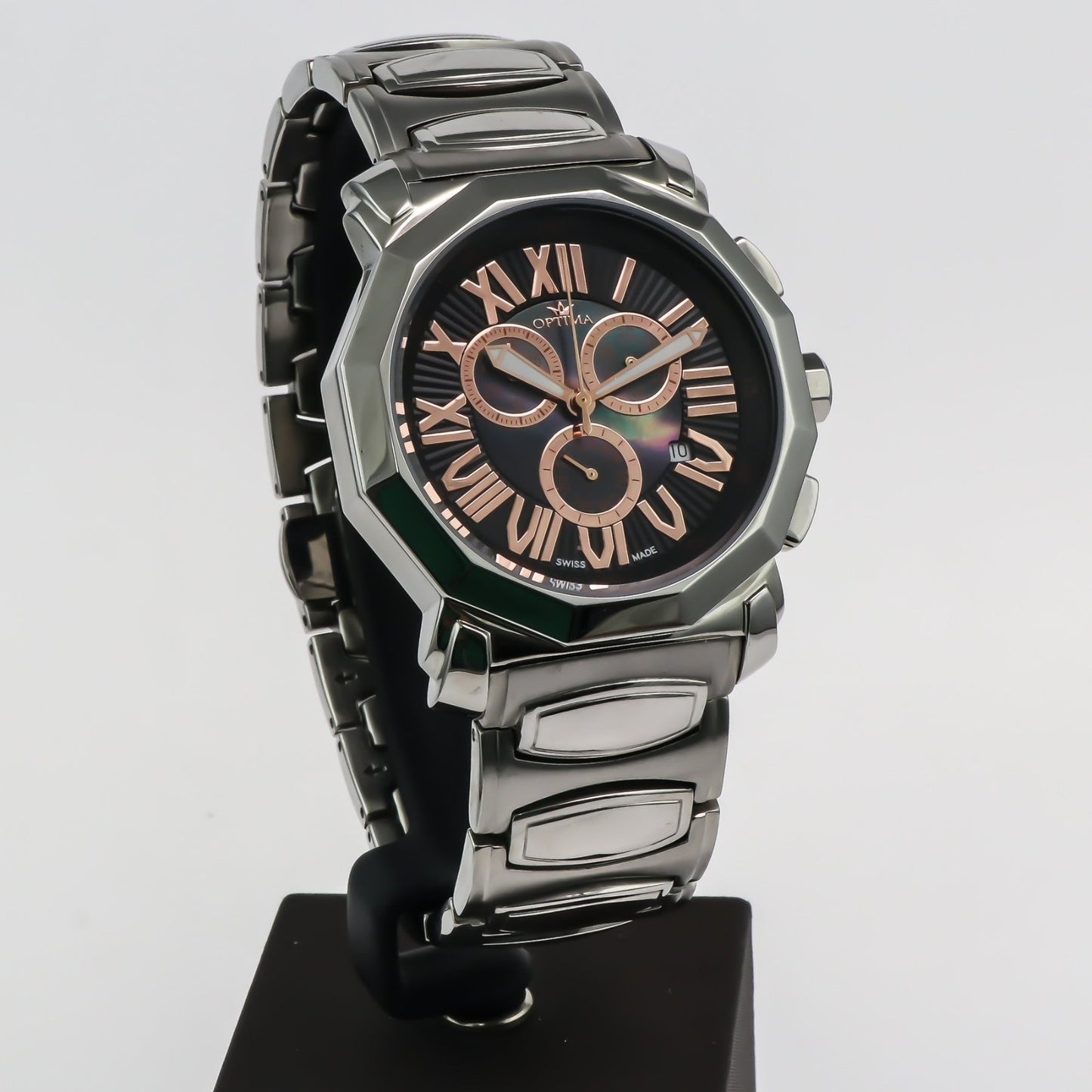Optima • 43mm • Swiss Chronograph Watch • Date SubDay • WR 3ATM • OSC248