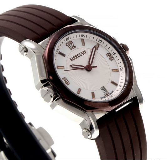 Mercury • Swiss Watch • Stainless Steel Quartz 39.50mm • Date • ME1080-SCX-1