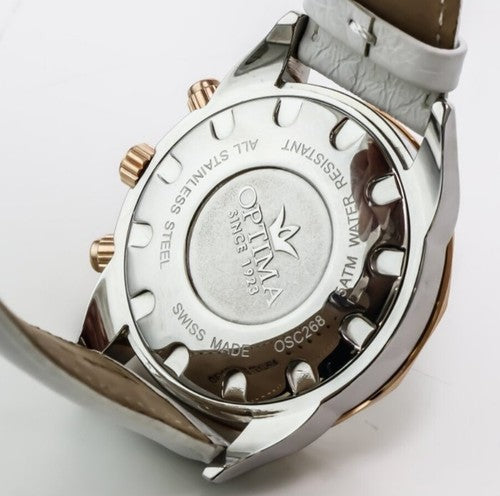 Optima • OSc268-SRL • Swiss Chronograph Watch • Date SubDay • 44mm
