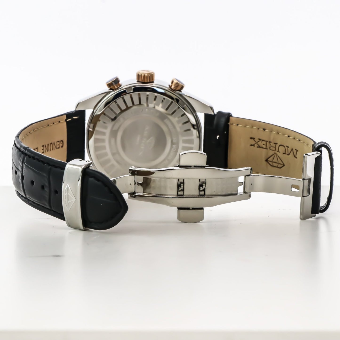 Murex • Swiss Chronograph Watch • Stainless Steel • Quartz • 44mm • MUC612
