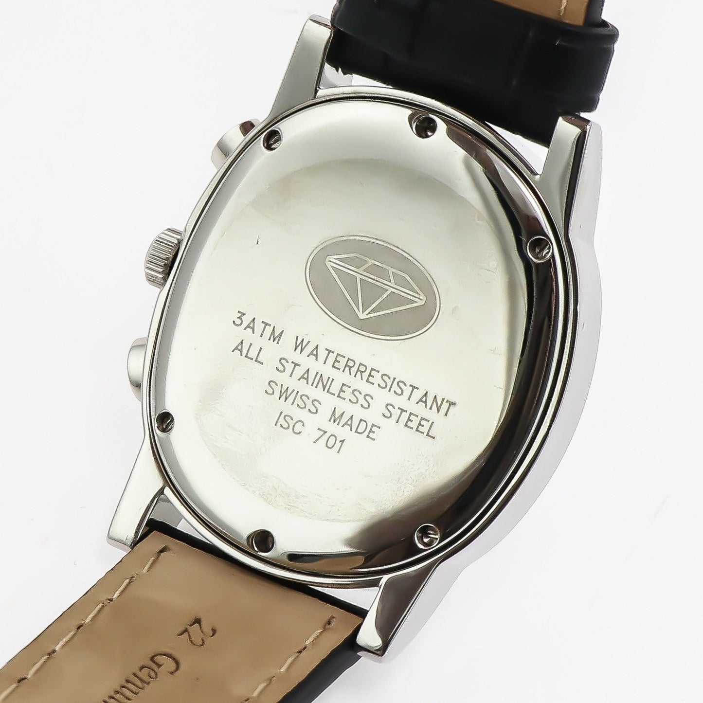 Murex • Swiss Moonphase Watch • Stainless Steel • Quartz • 3ATM • ISC701