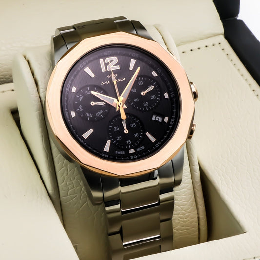 Murex • Swiss Chronograph Watch • Stainless Steel • Quartz • 44.7mm • MUC605