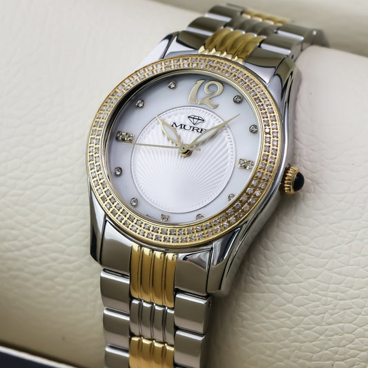 Murex • Swiss Diamond Watch • 126 SI Real White Diamonds 0.7ct • 36mm • MUL536