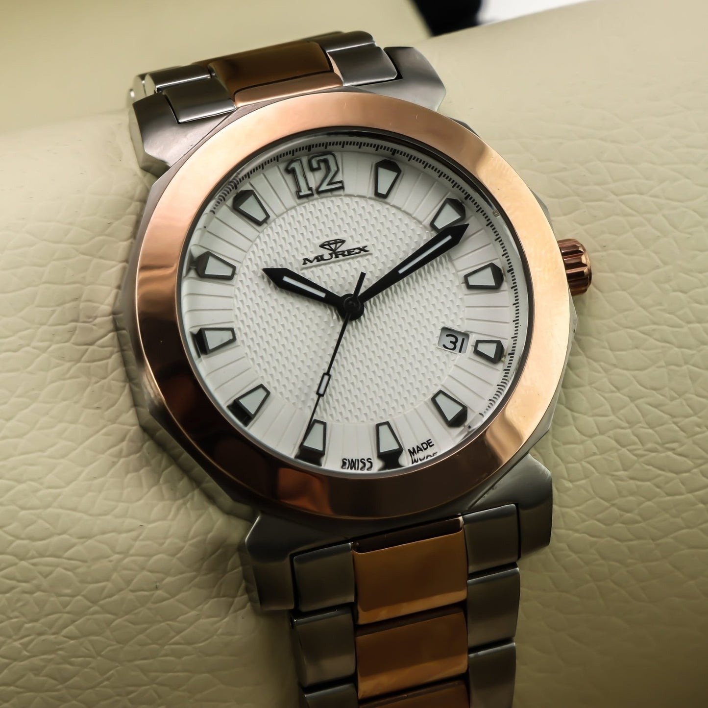 Murex • Swiss Watch• Stainless Steel • 40.60mm • Quartz • 3ATM • RSL872