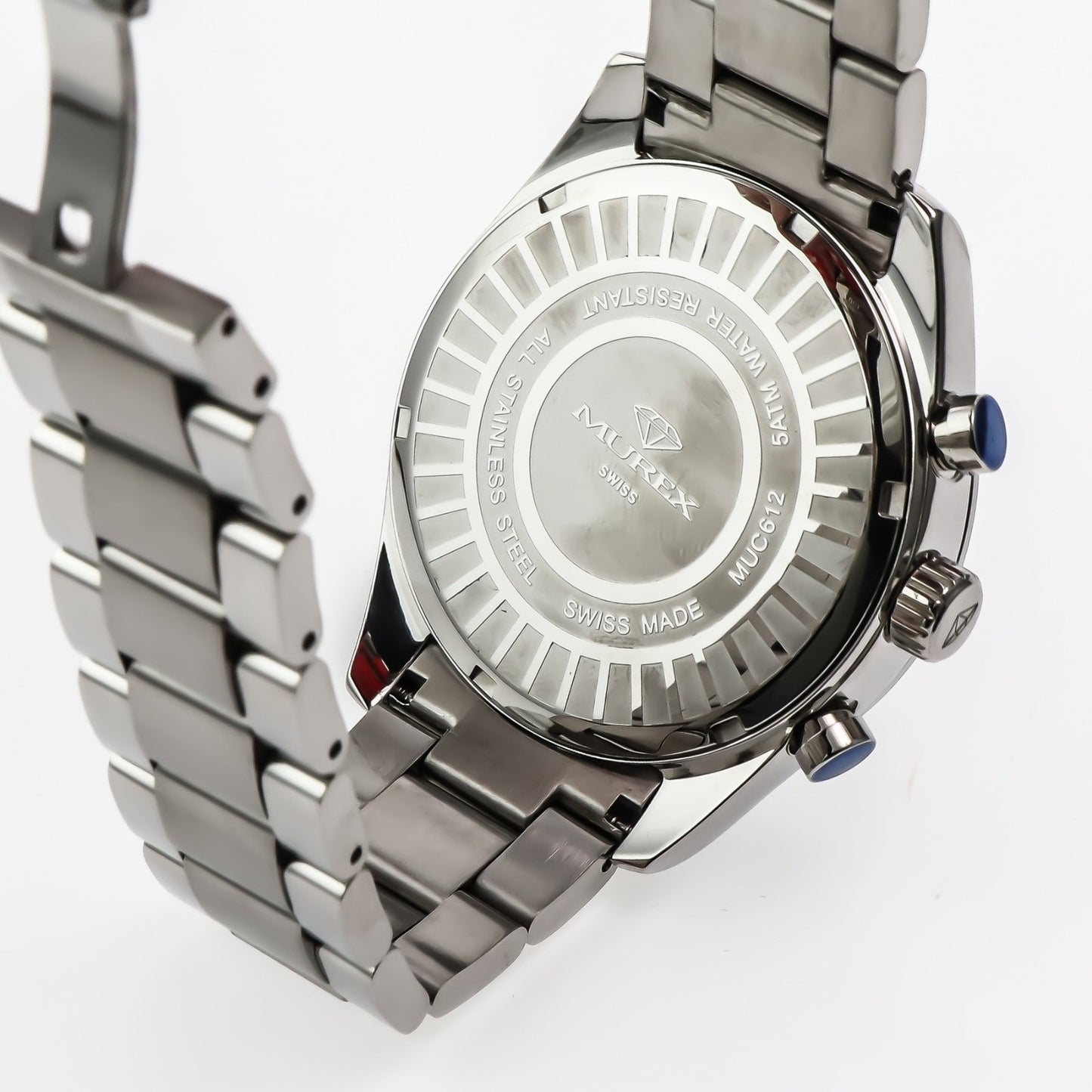 Murex • Swiss Chronograph Watch • Stainless Steel • Quartz • 44mm • MUC612