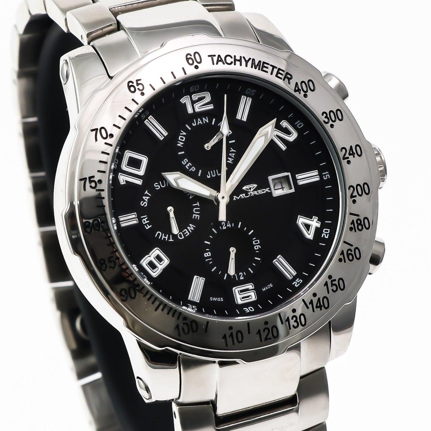 Murex • Swiss Chronograph • Stainless Steel • Quartz • 44mm • 5ATM • ISC951