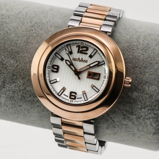 GEOVANI • Swiss Watch • Stainless Steel • 38mm • Quartz • 3ATM • GOL511