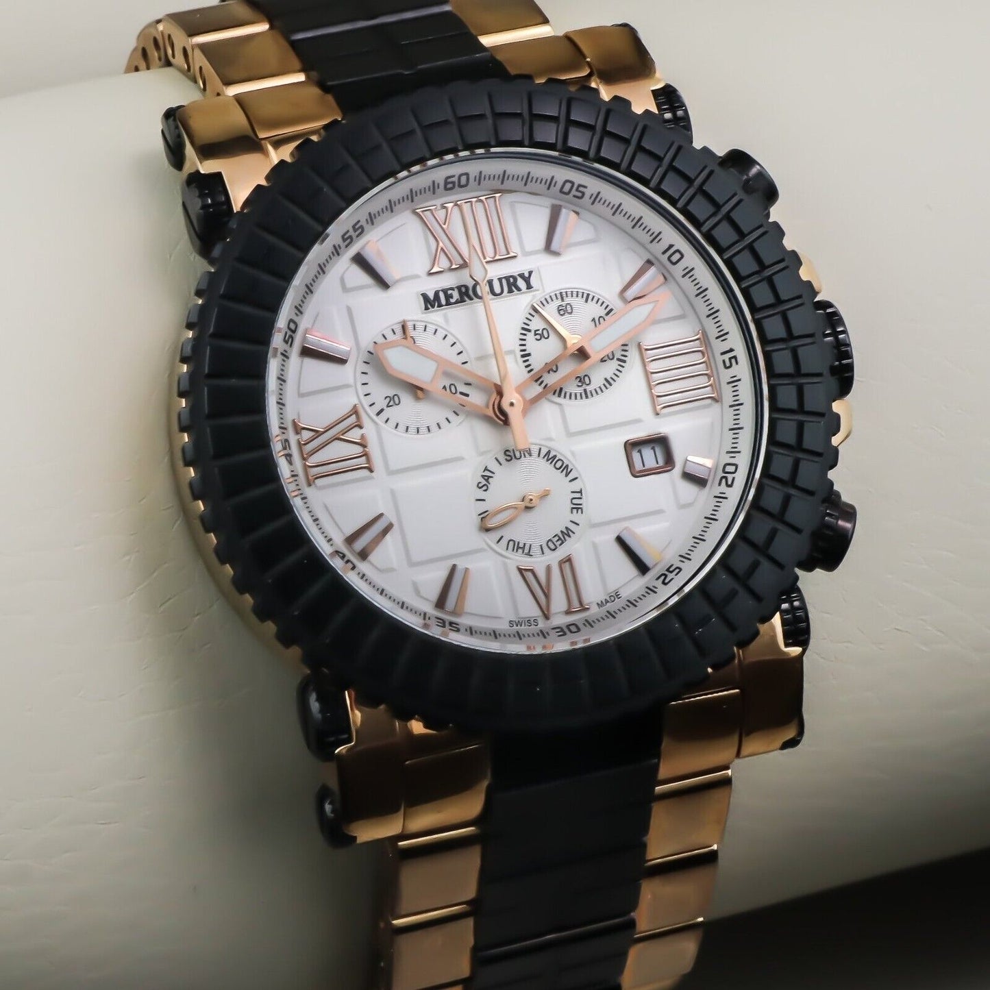 Mercury • 44mm •Swiss Chronograph • Date • 5 ATM • ME10210-RB-1