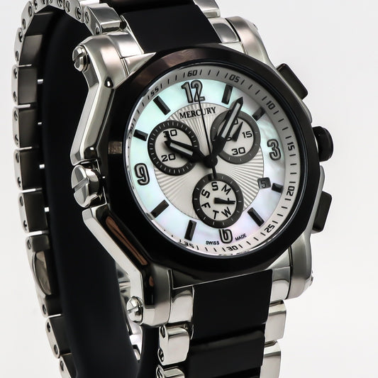Mercury • Swiss Chronograph Watch • Stainless Steel • Quartz • 42.5mm • ME1075