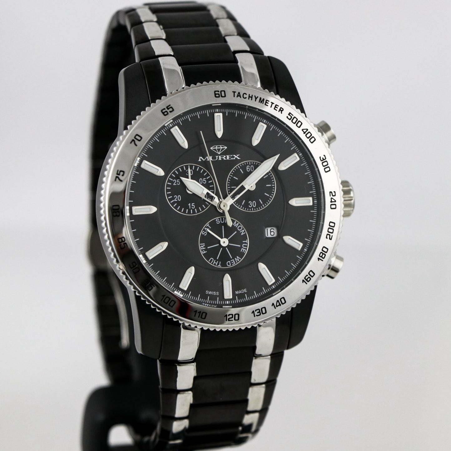 Murex • Swiss Chronograph Watch • Bi Color Stainless Steel • 44.5mm • MUC591