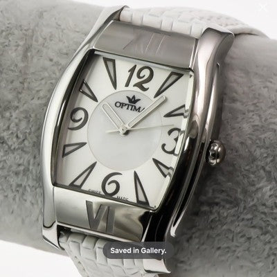 Optima • Swiss Watch • 38x24mm • Women’s • Stainless Steel Quartz 5ATM • OSL244