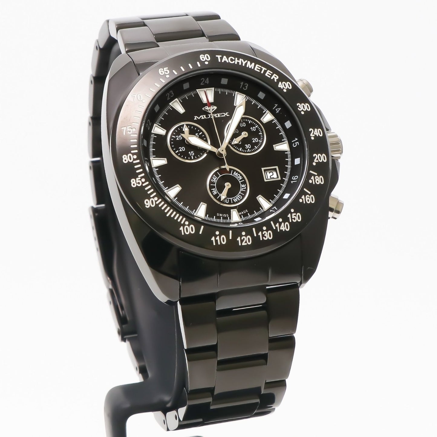 Murex • Swiss Chronograph Watch • Stainless Steel • 44mm • Quartz • ISC719