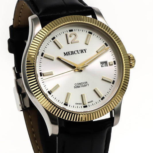 Mercury • Swiss Watch • Stainless Steel • 45mm • Quartz • 5ATM • ME455
