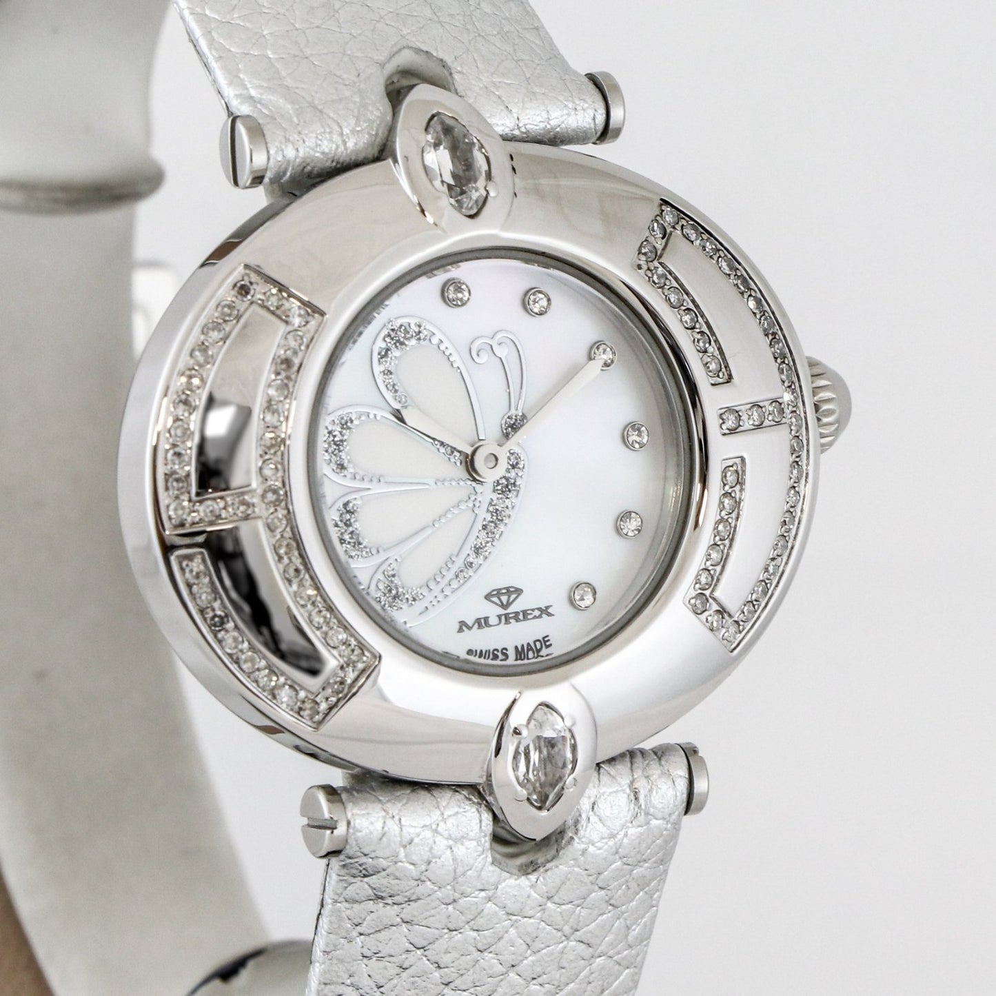 Murex • Swiss Diamond Watch • 74 SI White Diamonds .42ct • 35x30mm • RSL955