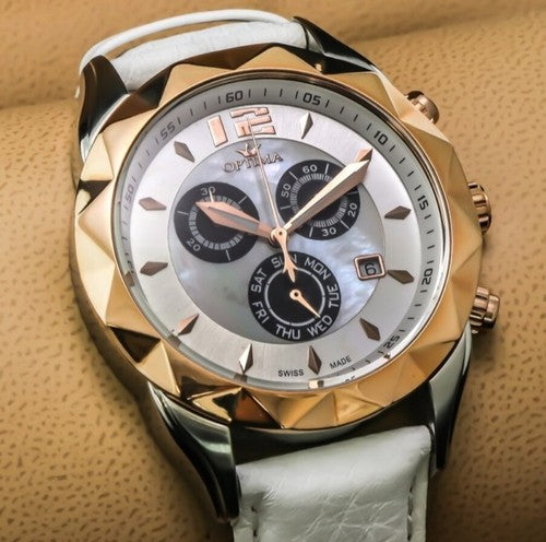 Optima • OSc268-SRL • Swiss Chronograph Watch • Date SubDay • 44mm