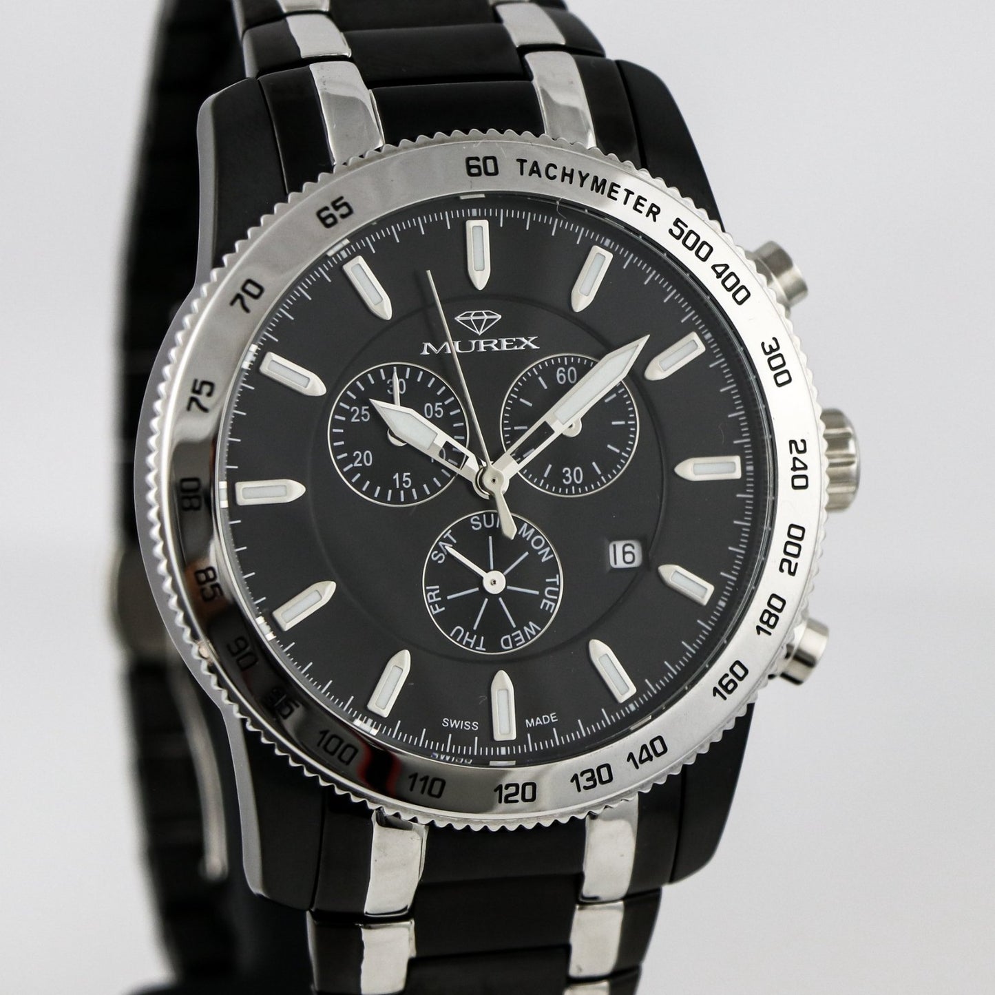 Murex • Swiss Chronograph Watch • Bi Color Stainless Steel • 44.5mm • MUC591
