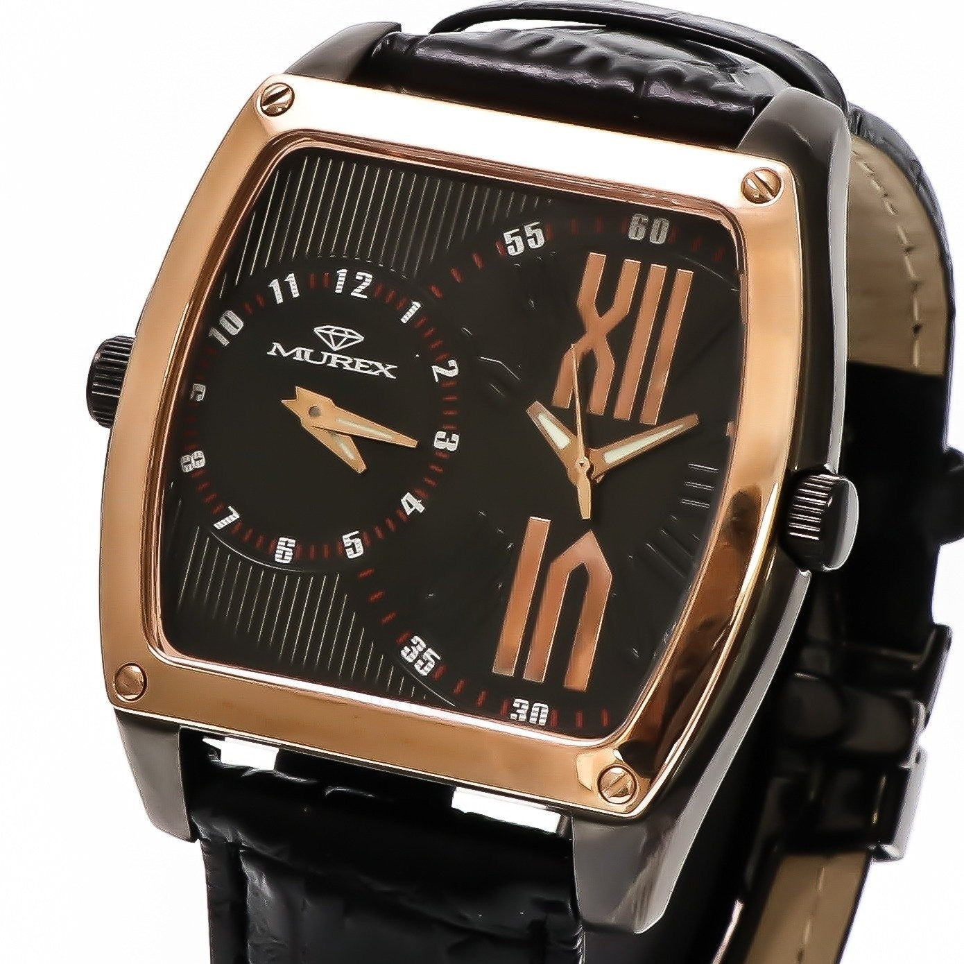 Murex • Swiss Watch • Stainless Steel • 38 x 43.5mm • Quartz • 3ATM • RSM827