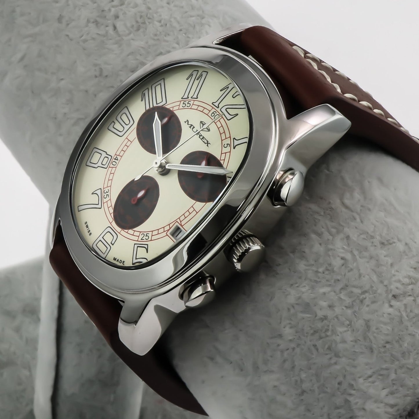 MUREX • Swiss Watch • Stainless Steel • Quartz • 41.85x50mm • 3ATM • ISC701