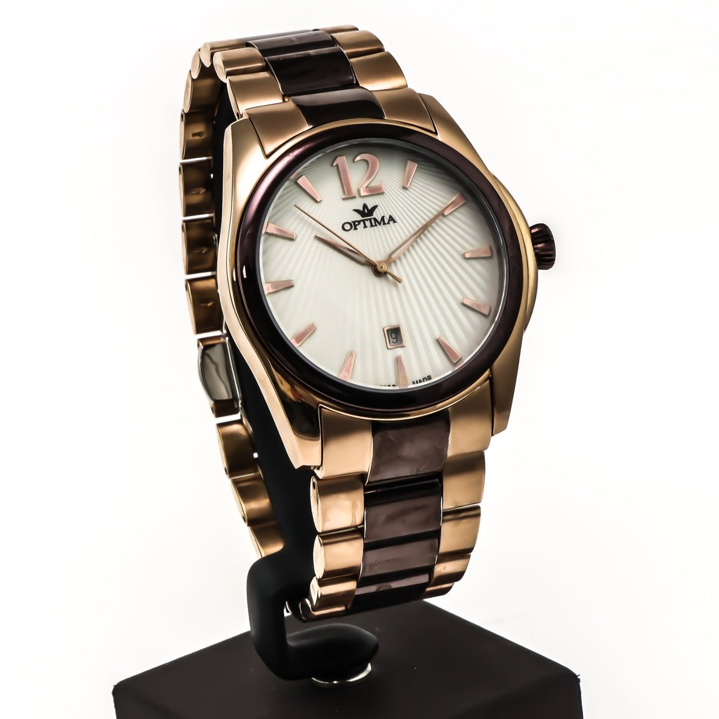 Optima • Swiss Watch • Stainless Steel • 44mm • Quartz • 3ATM • OSM247