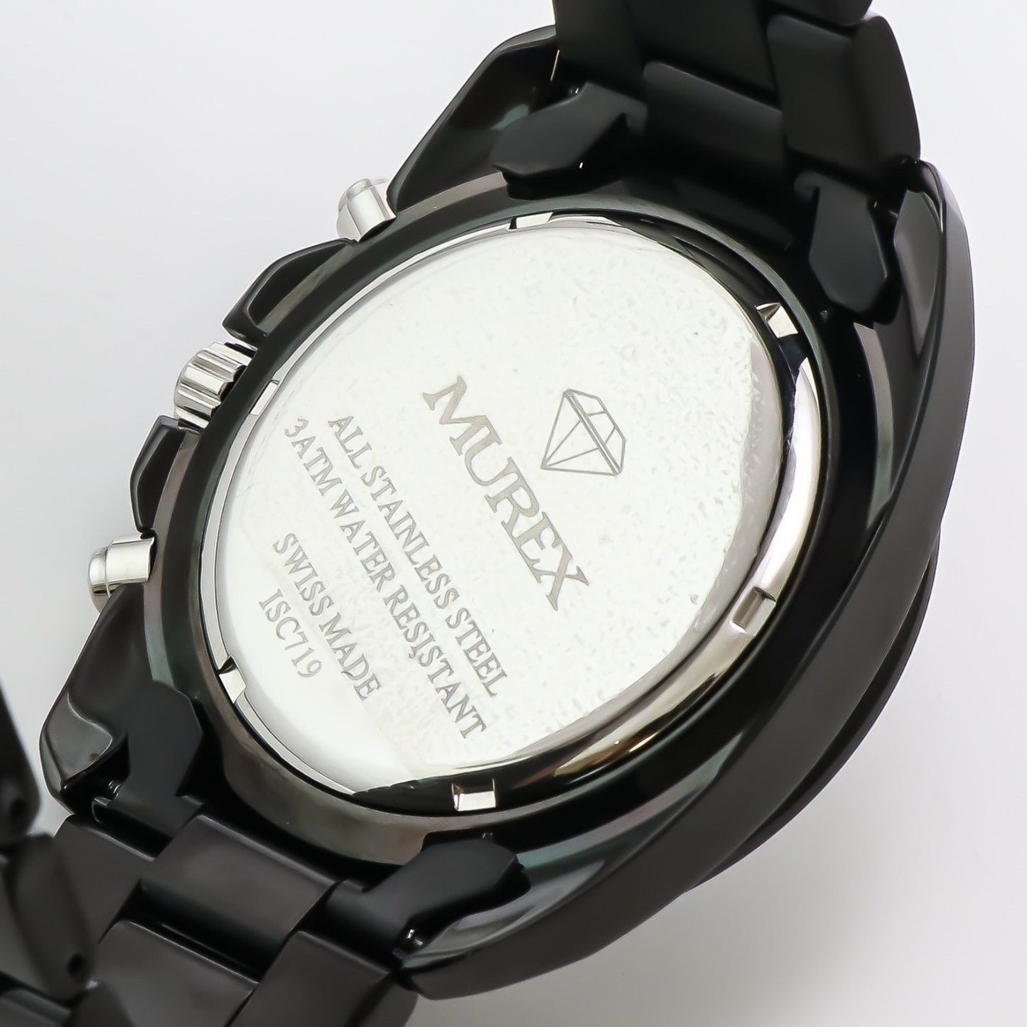 Murex • Swiss Chronograph Watch • Stainless Steel • 44mm • Quartz • ISC719