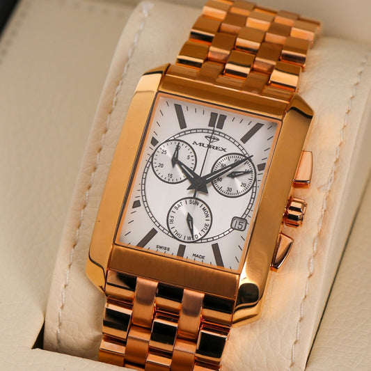 Murex • Swiss chronograph Watch • Stainless Steel • 46x33 mm 3ATM • ISC842-RR-1