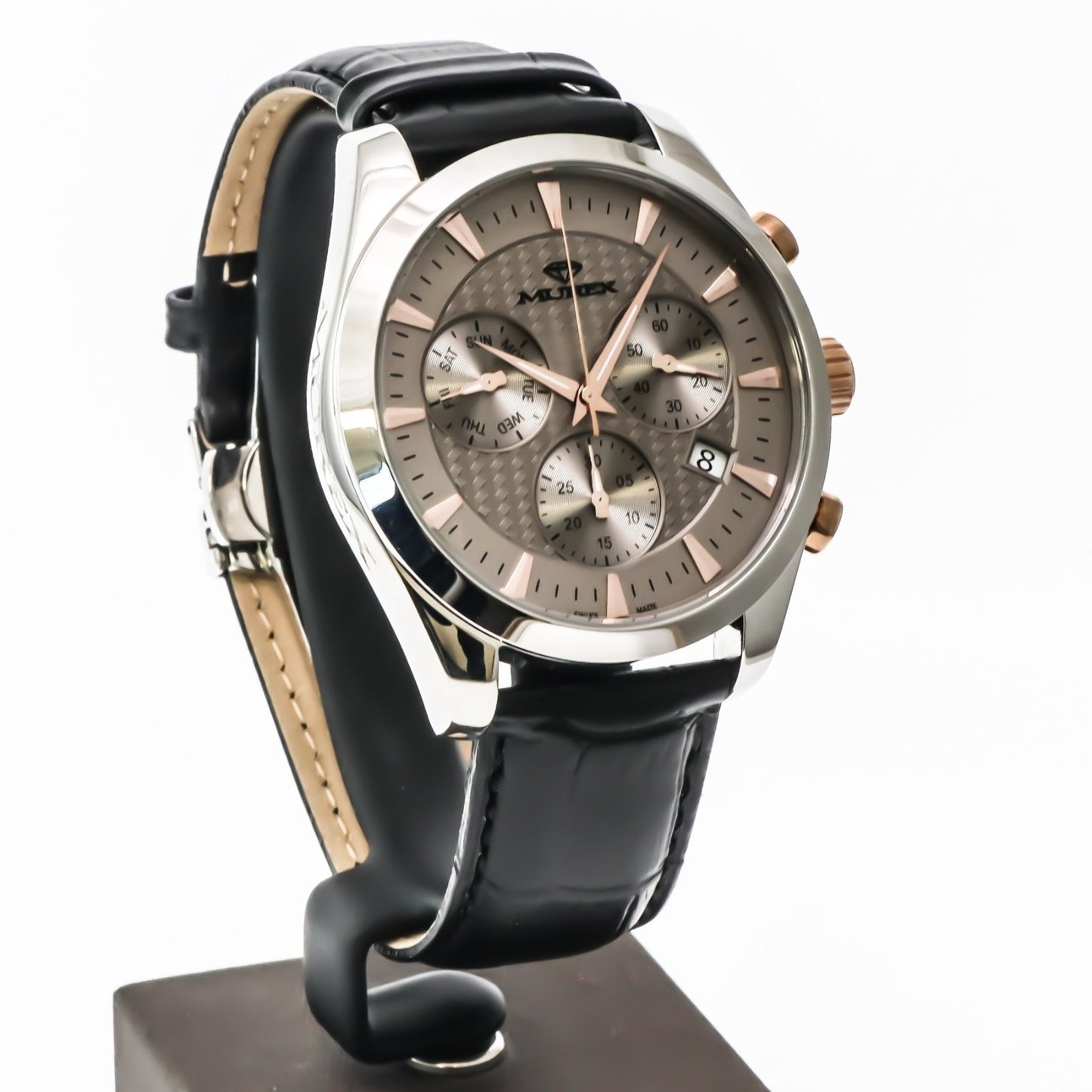 Murex • Swiss Chronograph Watch • Stainless Steel • Quartz • 44mm • MUC612