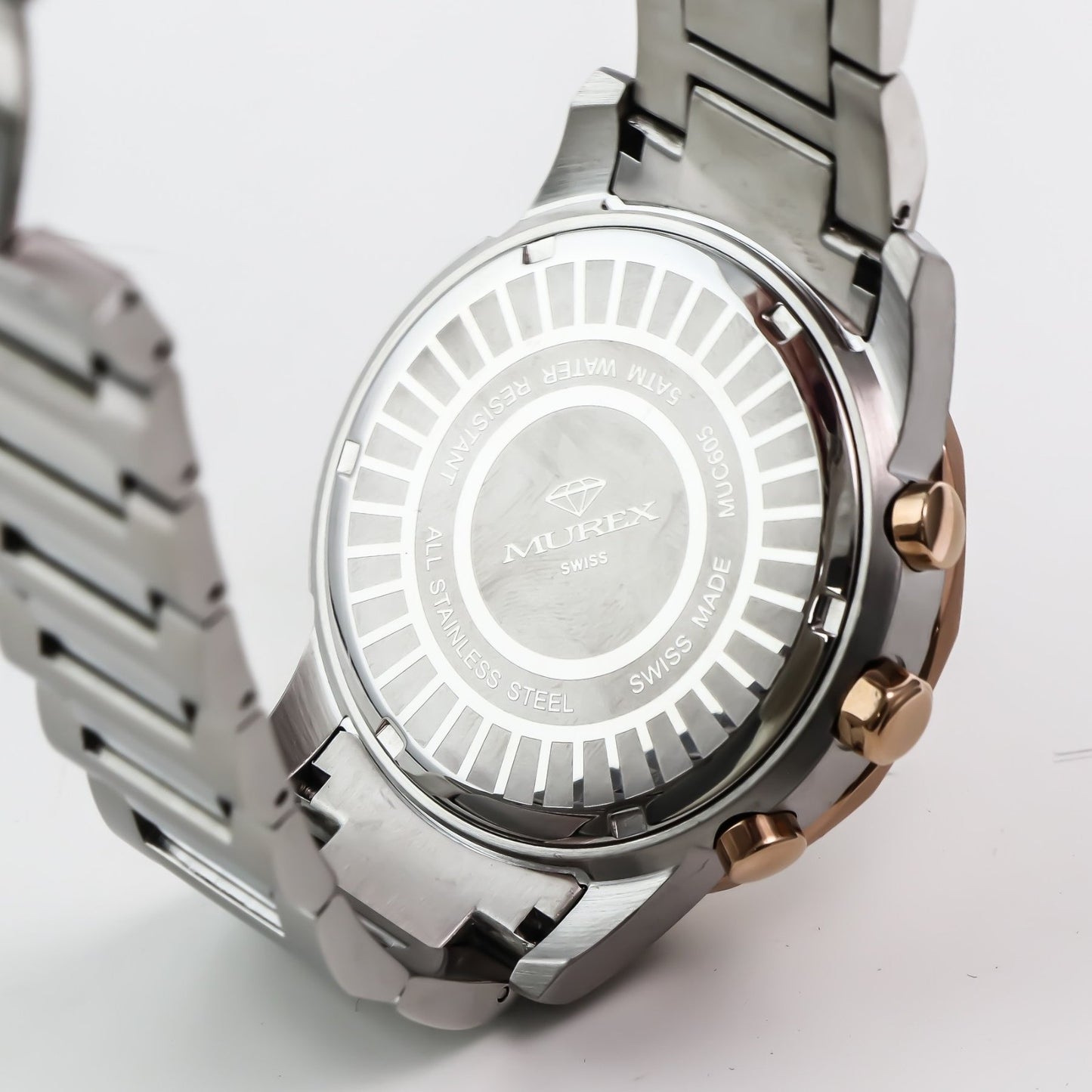 Murex • Swiss Chronograph Watch • Quartz • 44.7mm • 5ATM • MUC605