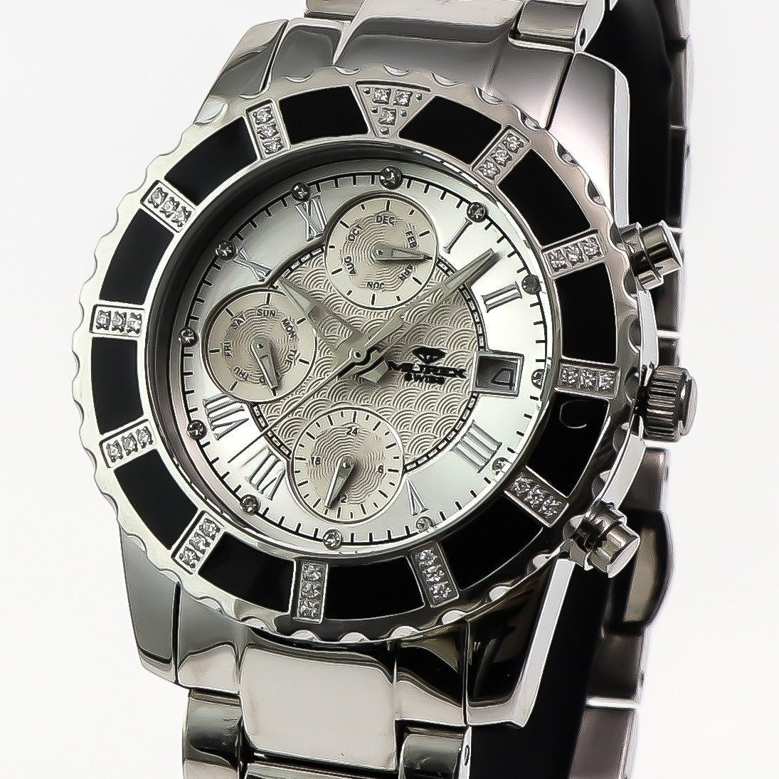 Murex • Swiss Chronograph Watch • Stainless Steel • Quartz • 39mm • MUC583