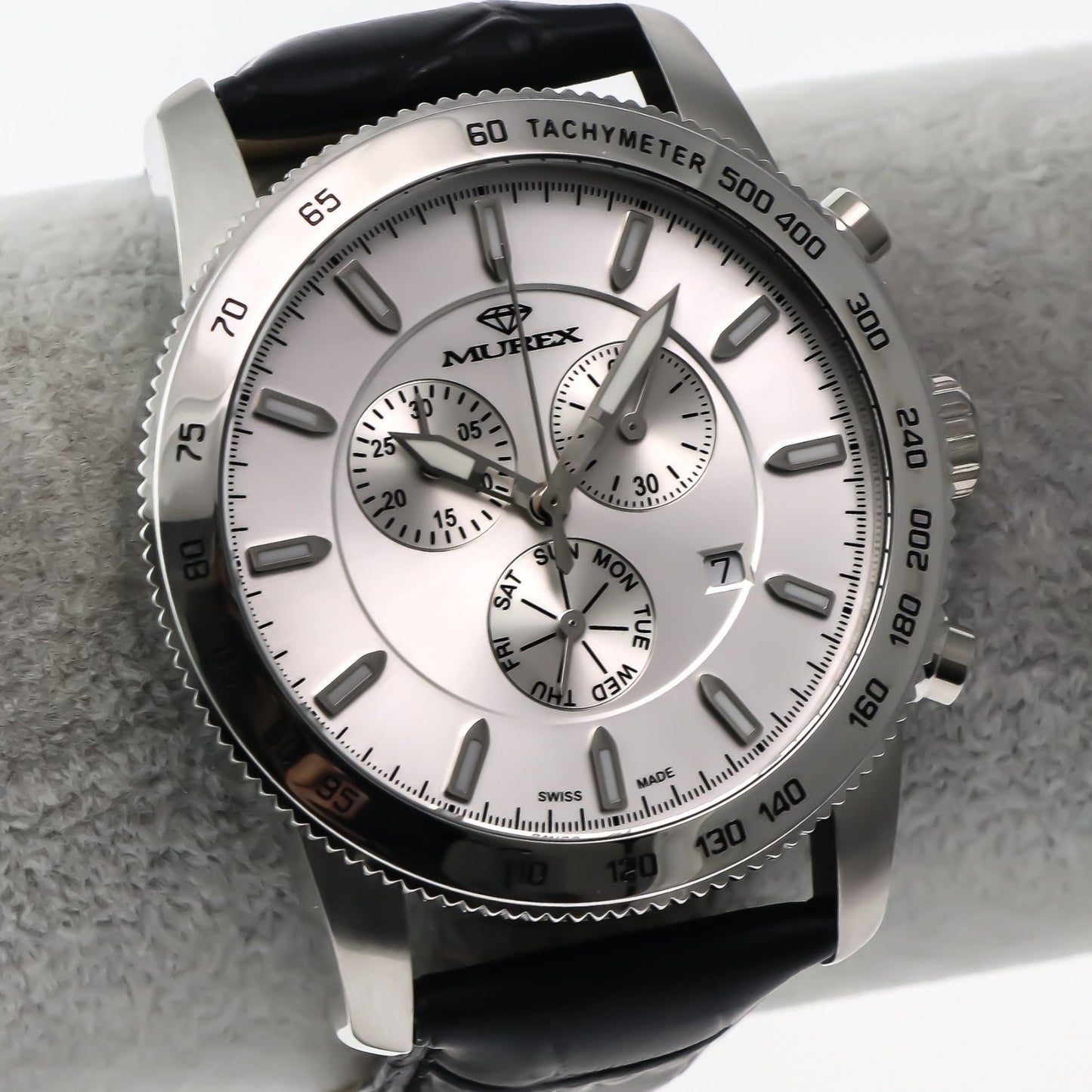 Murex • Swiss Chronograph Watch • Stainless Steel • Quartz • 44.5mm • MUC591