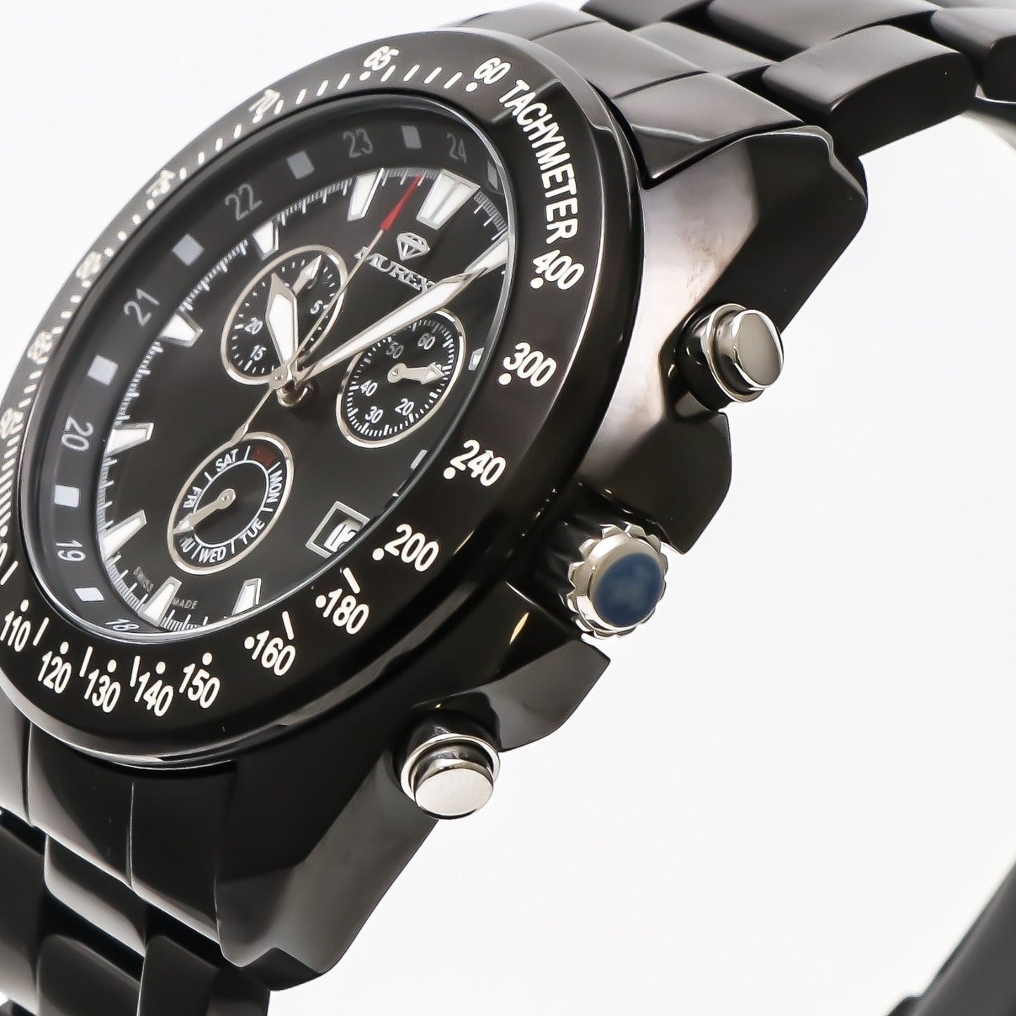 Murex • Swiss Chronograph Watch • Stainless Steel • 44mm • Quartz • ISC719