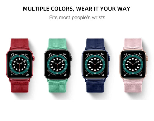 Sport Watch Band Strap • Apple Watch Compatible • Nylon Breathable Adjustable