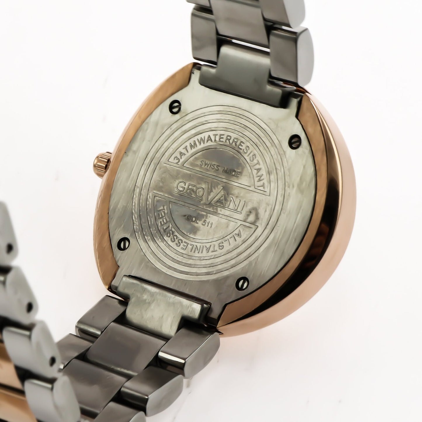GEOVANI • Swiss Watch • Stainless Steel • 38mm • Quartz • 3ATM • GOL511