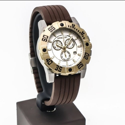 Mercury - Swiss Chronograph Watch • Stainless Steel Quartz • 44mm • ME10225
