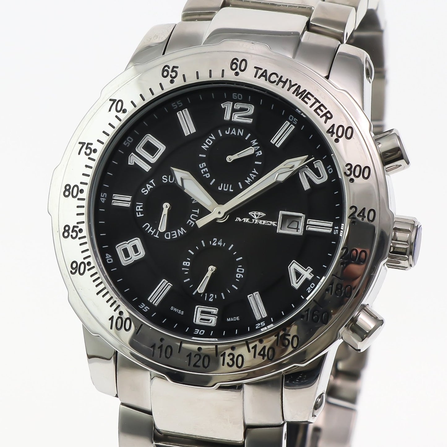Murex • Swiss Chronograph • Stainless Steel • Quartz • 44mm • 5ATM • ISC951