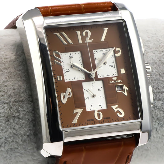 Murex • Swiss Chronograph Watch • Stainless Steel • 41x47mm • Quartz • ISX673