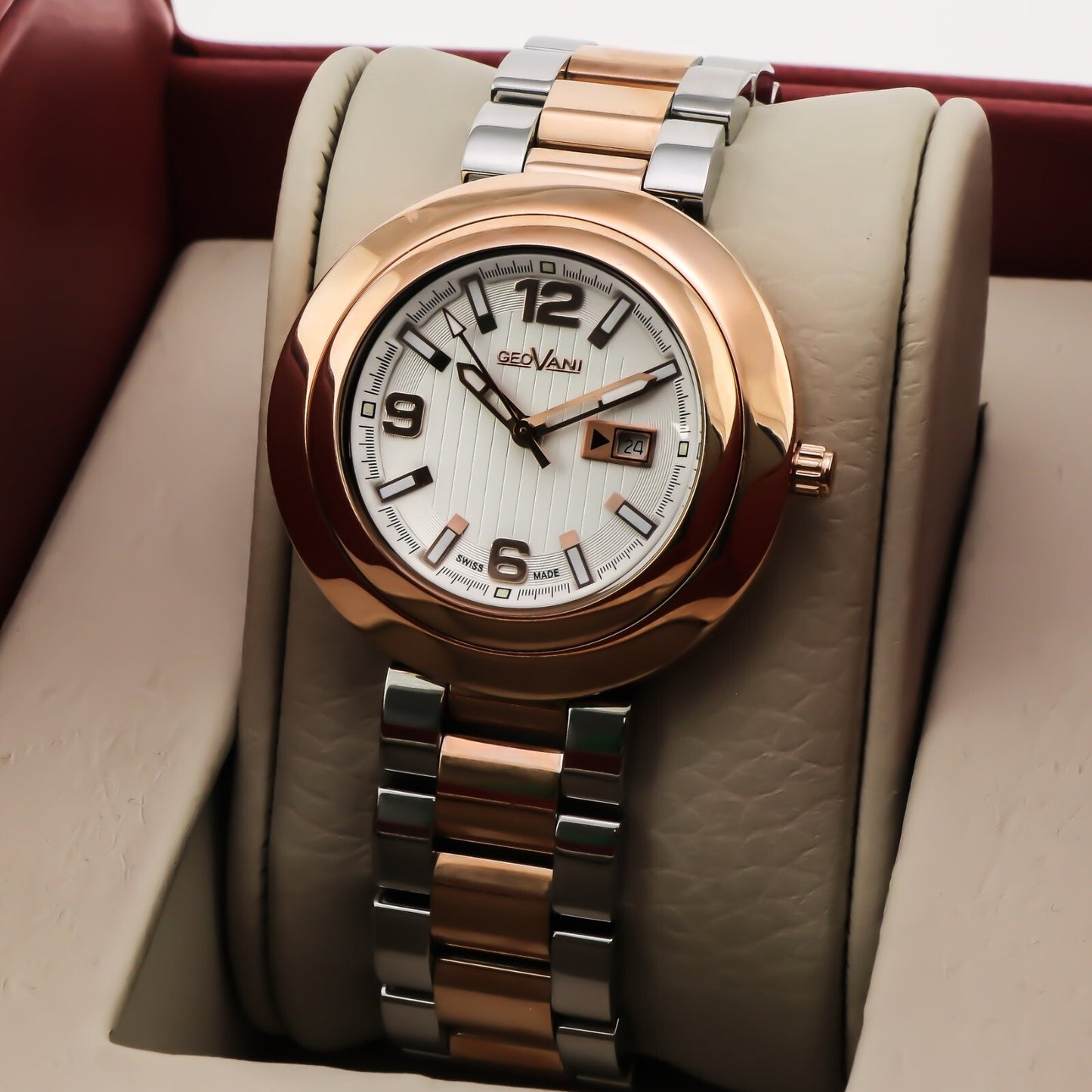 GEOVANI • Swiss Watch • Stainless Steel • 38mm • Quartz • 3ATM • GOL511