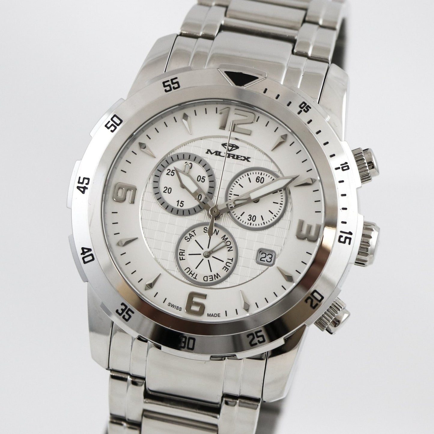 Murex • Swiss Chronograph • Stainless Steel • Quartz • 45mm • 5ATM • MUC508