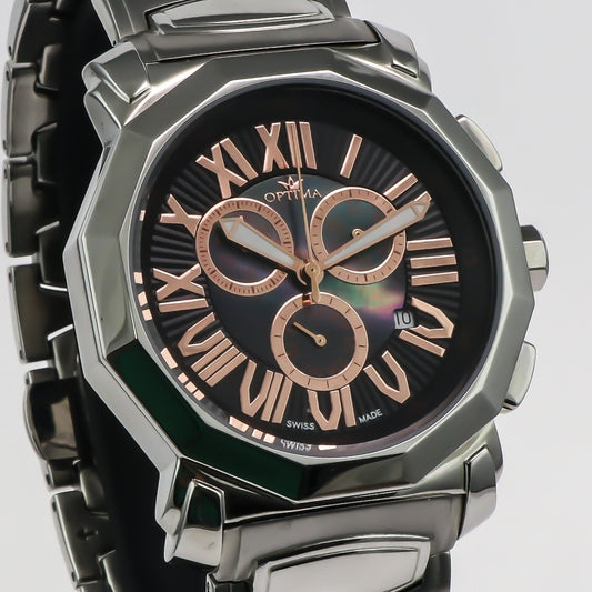 Optima • 43mm • Swiss Chronograph Watch • Date SubDay • WR 3ATM • OSC248