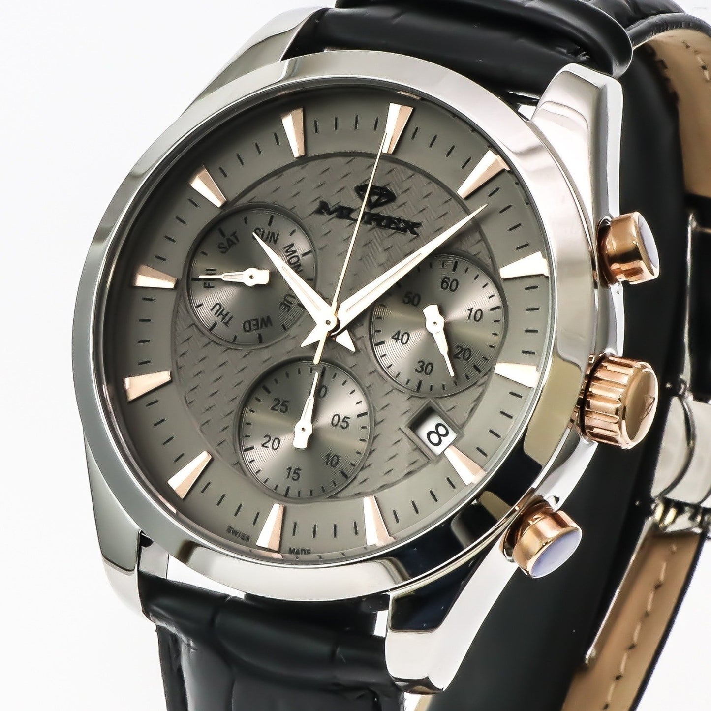 Murex • Swiss Chronograph Watch • Stainless Steel • Quartz • 44mm • MUC612