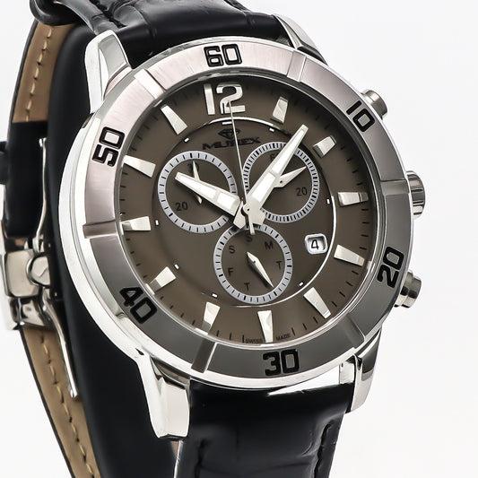 Murex • Swiss Chronograph Watch • Stainless Steel • Quartz • 45mm • MUC526