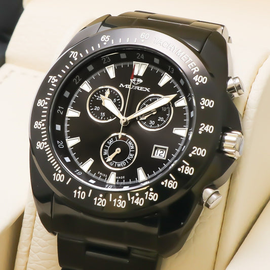 Murex • Swiss Chronograph Watch • Stainless Steel • 44mm • Quartz • ISC719